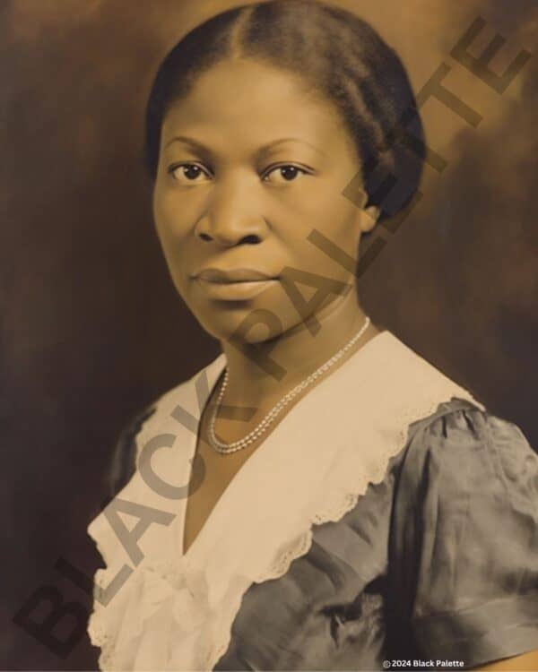 Portrait of Augusta Savage, a seminal figure of the Harlem Renaissance