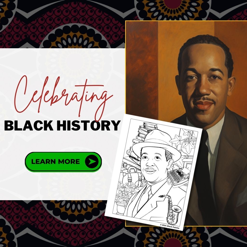 Get free coloring pages this Black History featuring iconic figures, available for a limited time on Black Palette.